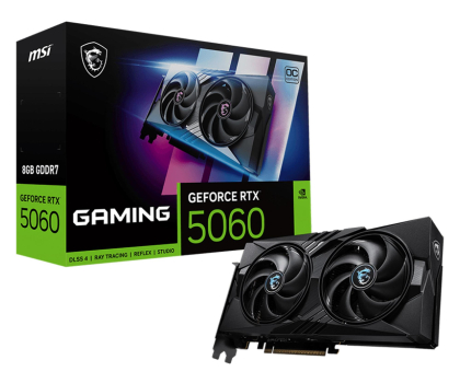 Karta graficzna NVIDIA MSI GeForce RTX 5060 Gaming OC 8GB GDDR7 DLSS5